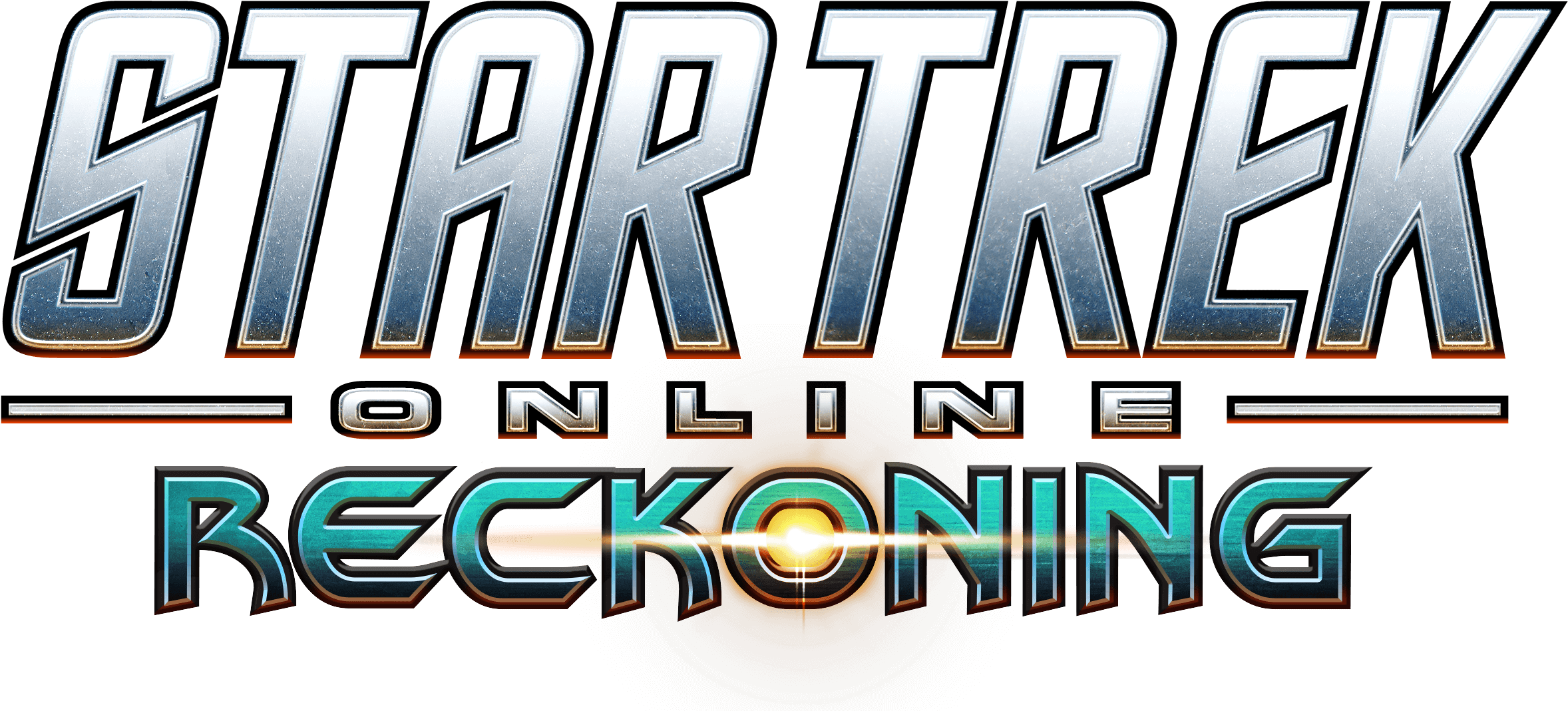 Reckoning, La Saison 12 De Star Trek Online C'est Pour - Star Trek Online Logo (2478x1209), Png Download