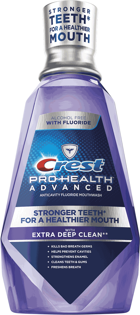 Crest Pro Health Advanced Mouthwash With Extra Deep (1200x1200), Png Download
