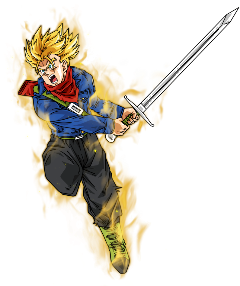 View Samegoogleiqdbsaucenao Future Cuncks , - Dragon Ball Super Future Trunks Super Saiyan (844x946), Png Download