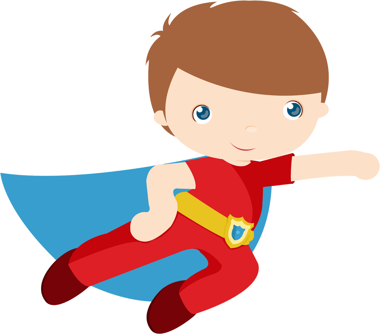 Free Clipart Superhero - Superhero Clipart (1600x1177), Png Download
