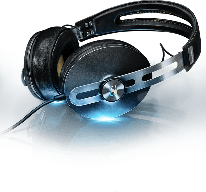 Sennheiser Headphone Png Transparent - Sennheiser Momentum 2 Blue (701x652), Png Download