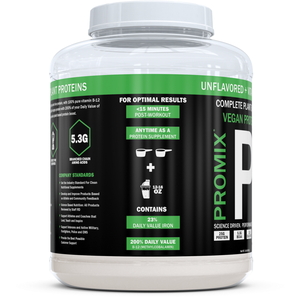 Unflavored Vegan Protein Powder - Promix Nutrition Unflavored Collagen Peptides (1024x1024), Png Download