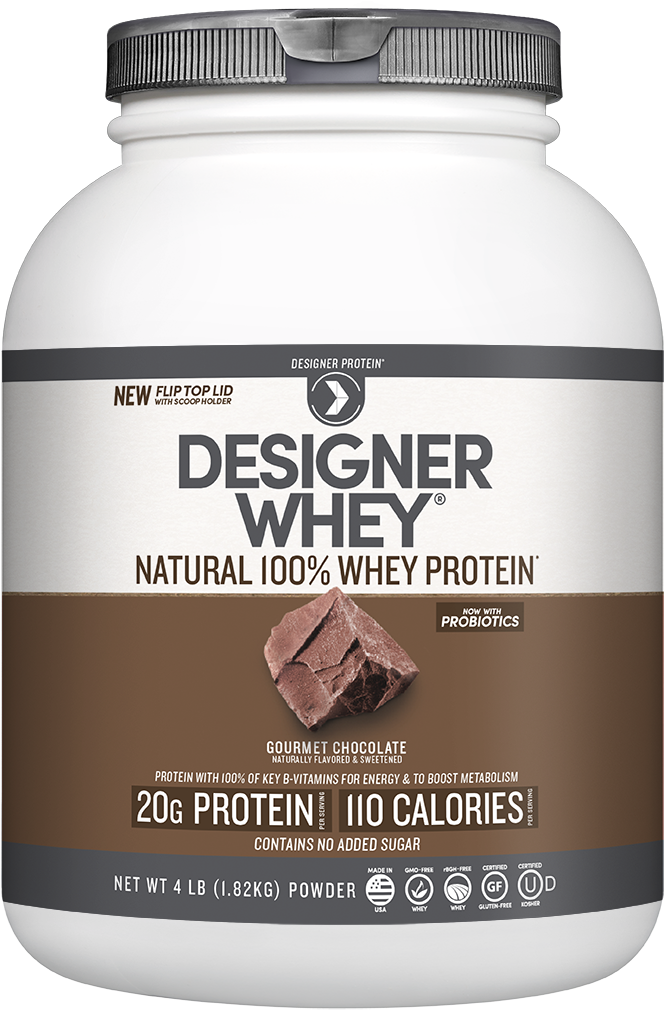 Natural 100% Whey Protein Powder - Designer Whey Protein (792x1082), Png Download