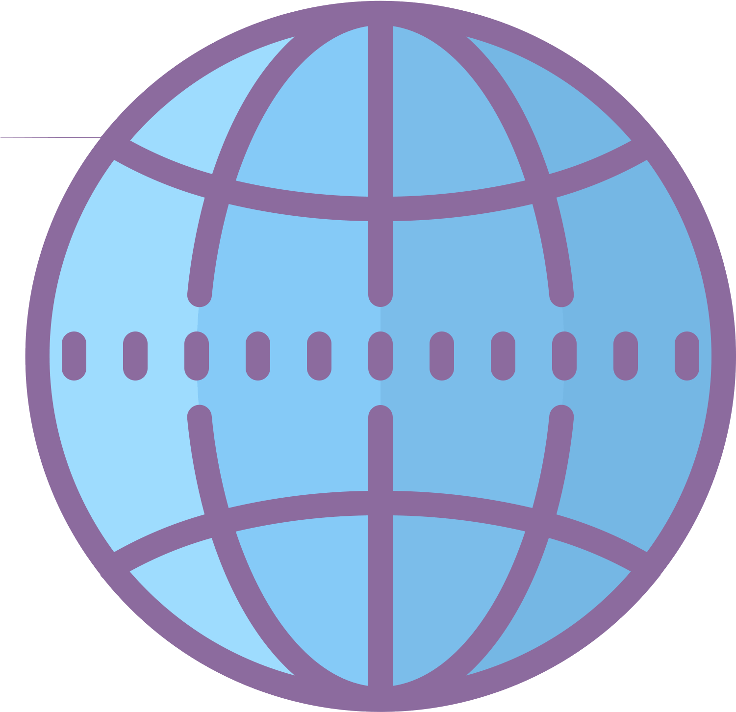 N'hésitez Pas À Redimensionner Ou Recolorer L'icône - Font Awesome Icons Globe (1600x1600), Png Download