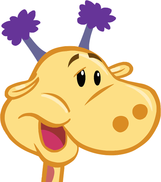 Galinha Pintadinha Girafa Vetores Turma Em - La Jirafa Gallinita Pintadita (542x612), Png Download