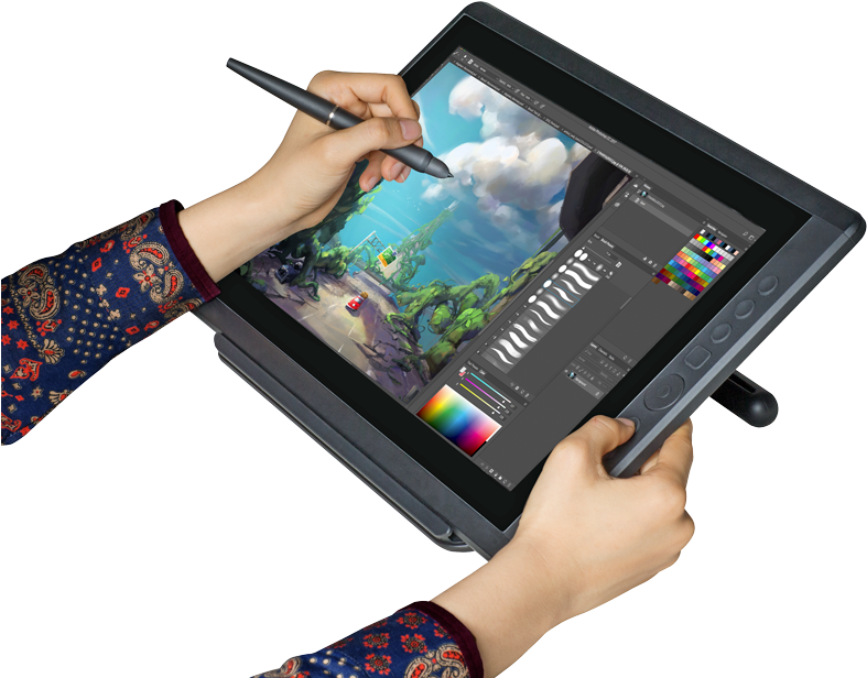 Artisul D16 - タブレット 描画 (800x626), Png Download