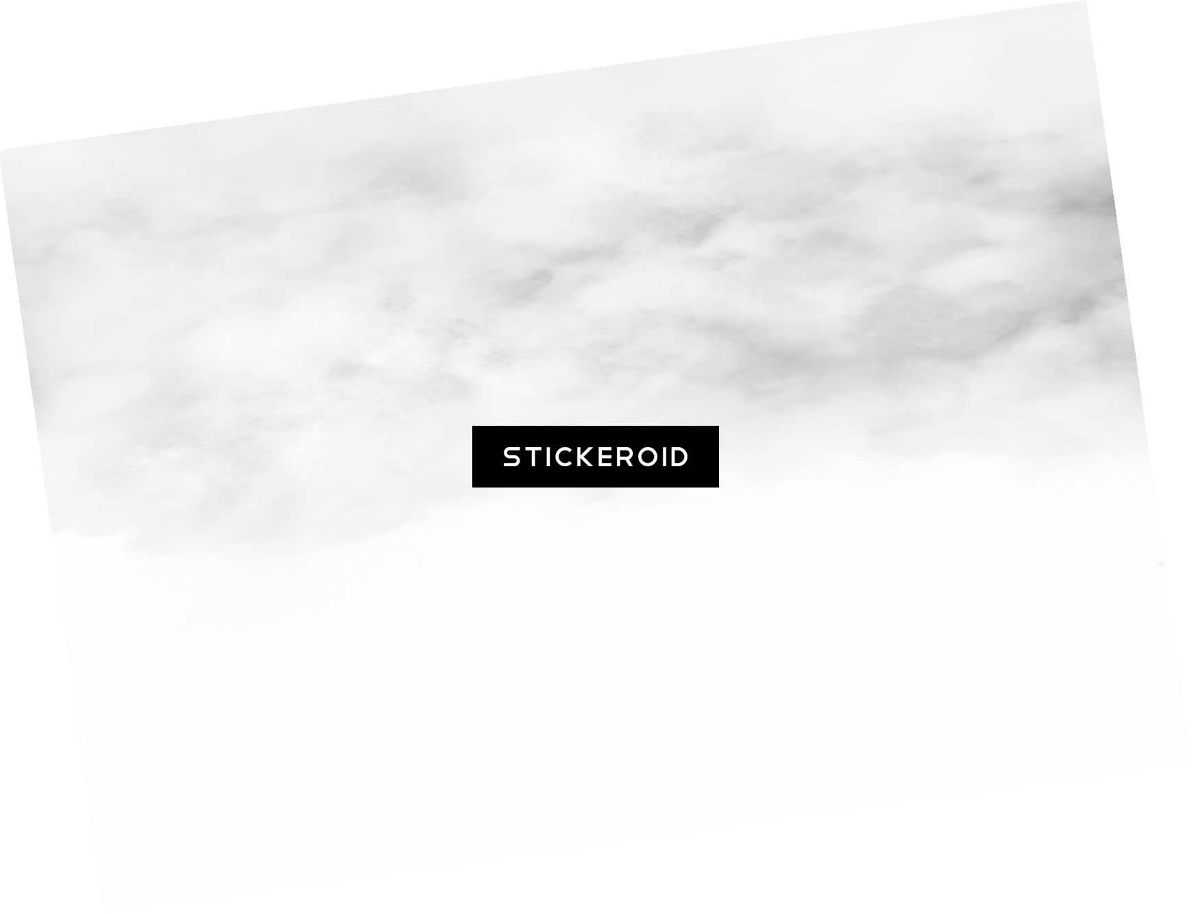 Smoke And Haze - Monochrome (1739x1333), Png Download