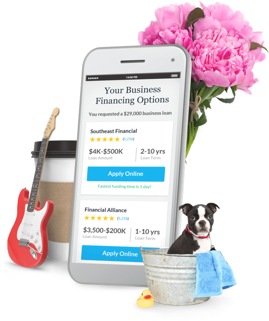 Allow Lendingtree To Help You Get A Business Loan - Boston Terrier (560x647), Png Download