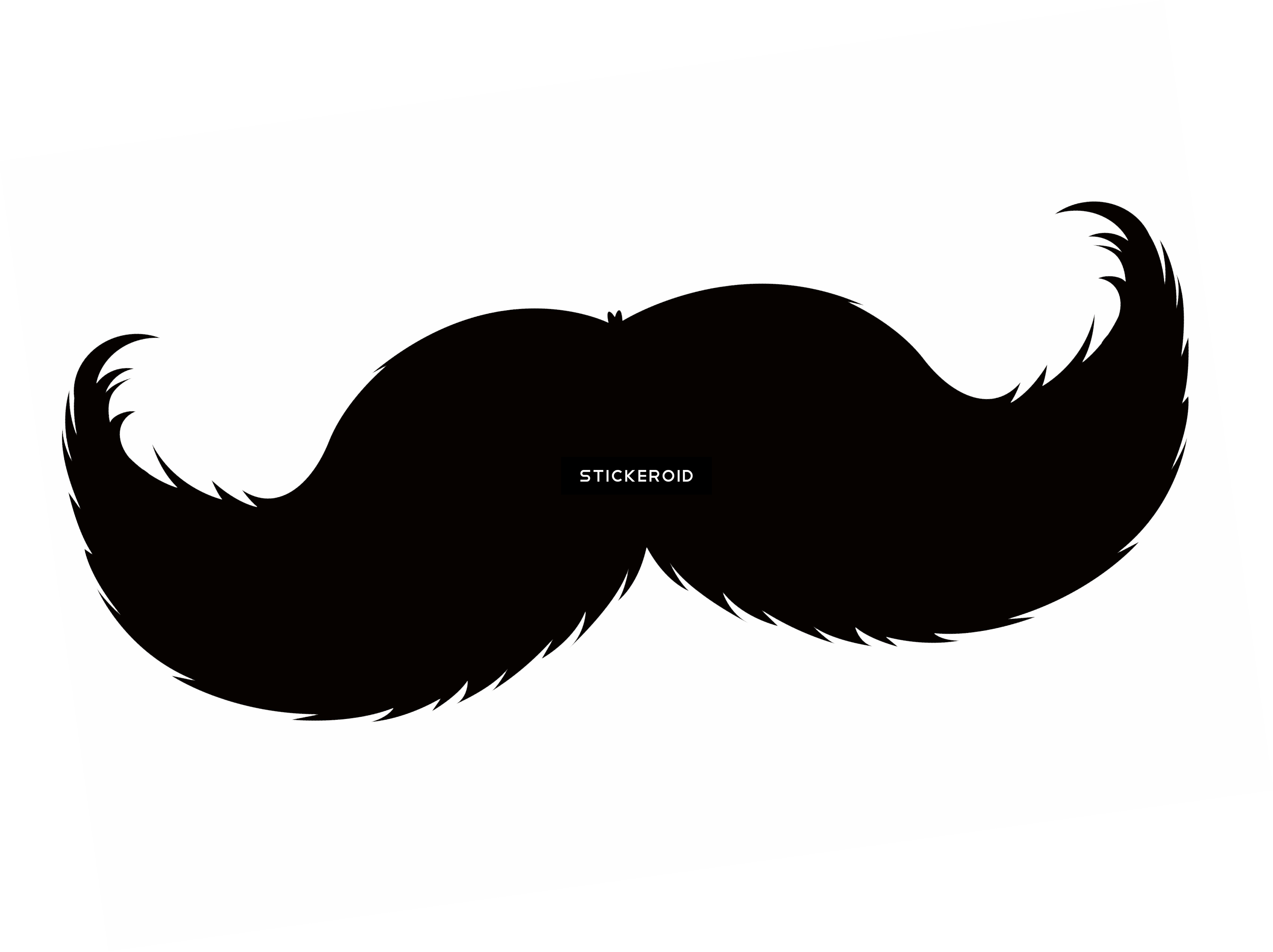 Moustache - Illustration (3036x2271), Png Download