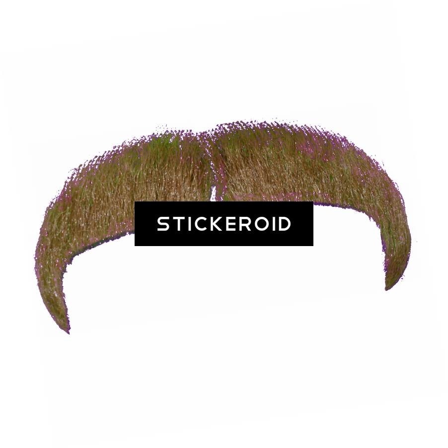 Moustache - Grass (902x903), Png Download