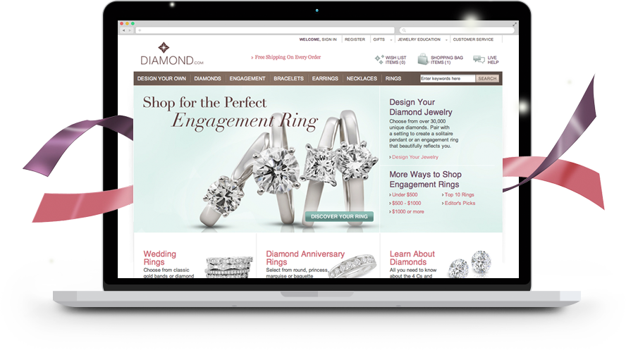 Diamond (888x497), Png Download
