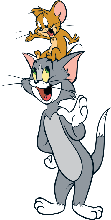 Tom And Jerry (600x748), Png Download