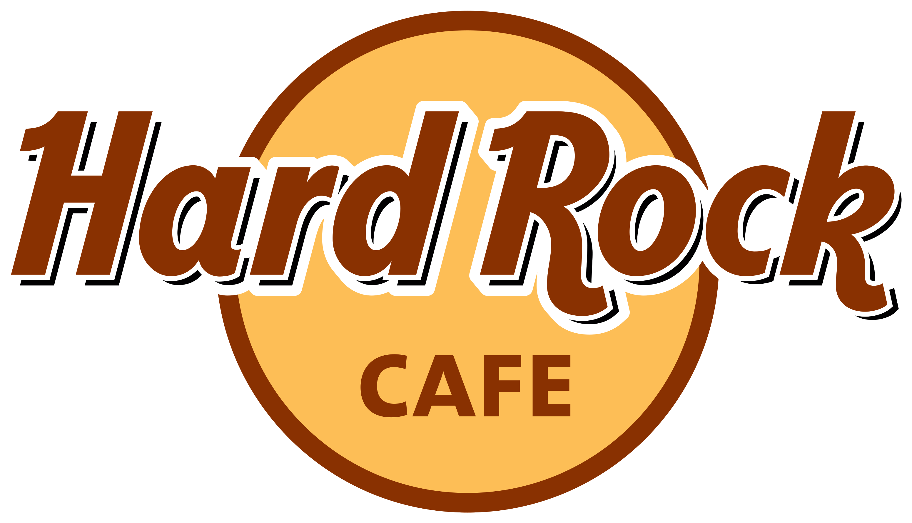Restaurant Sponsor - Hard Rock Café (3300x1958), Png Download