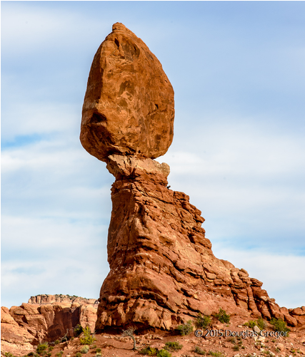 16 Balanced Rock - Arches National Park, Balanced Rock (750x500), Png Download