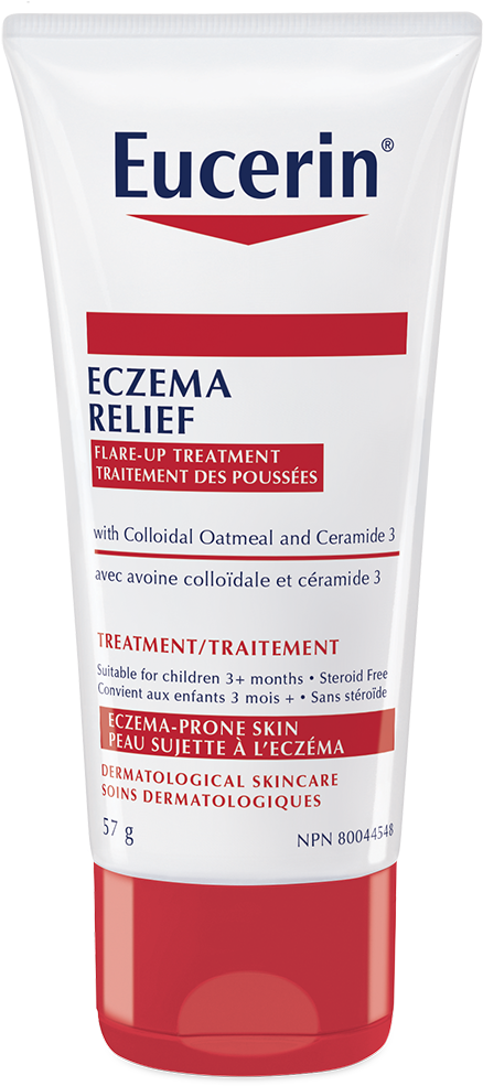 Eucerin Eczema Relief (477x1024), Png Download