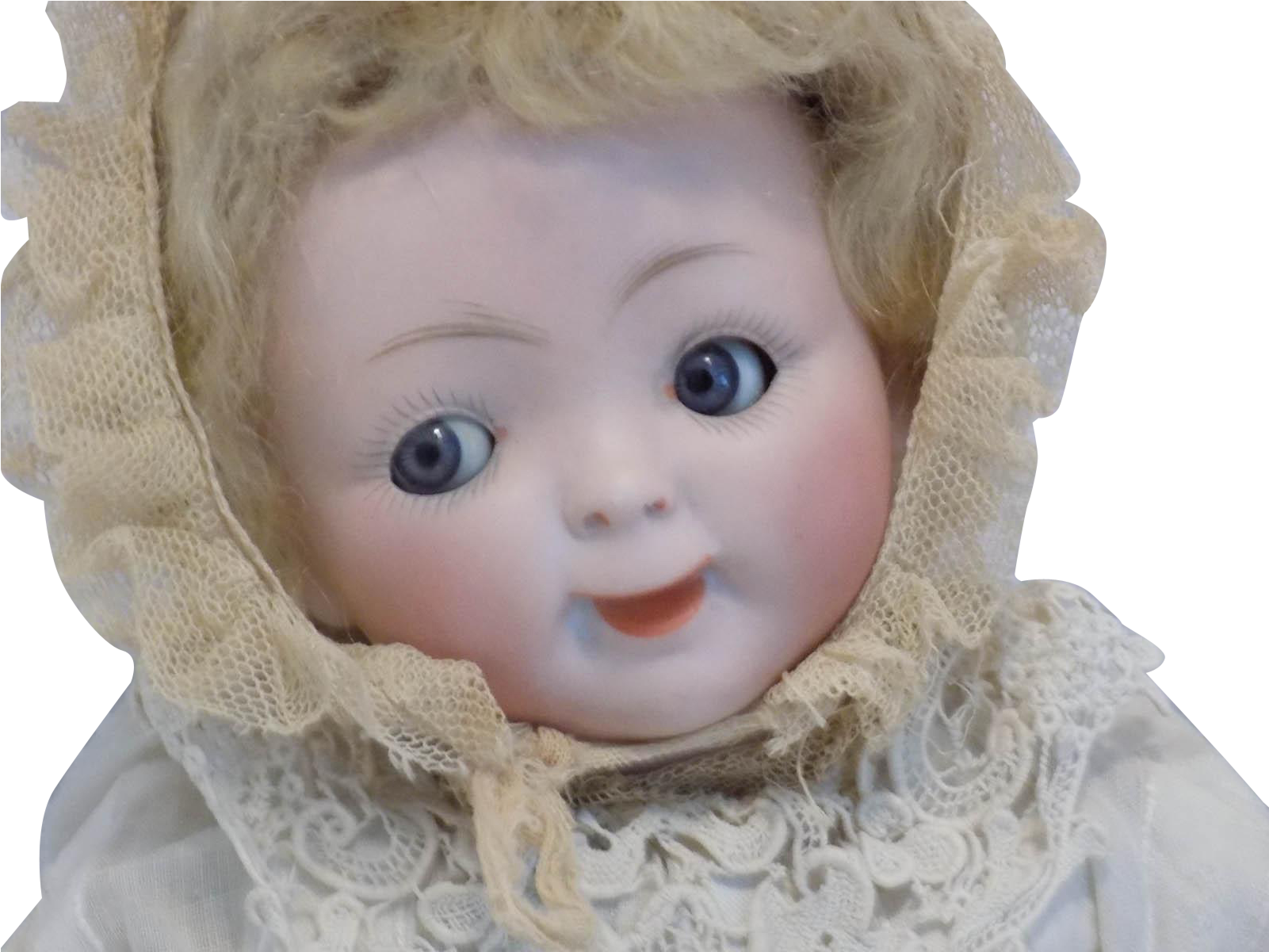 Antique 10' German Hertel & Schwab Jubilee Googly Doll - Doll (1600x1600), Png Download