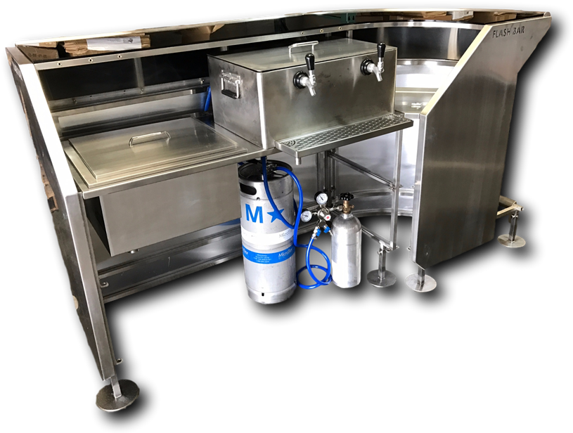 The Jockey Box Was Also Designed To Fit Perfectly Into - Jockey Box Bar (900x675), Png Download