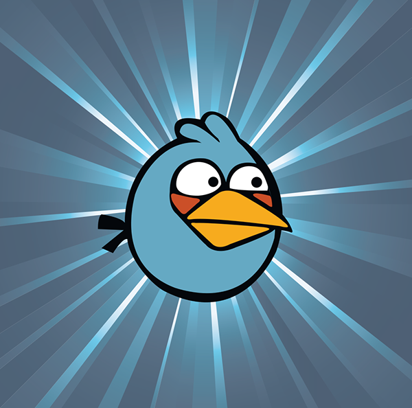 Inshare - Beverage Napkin Angry Birds (600x594), Png Download