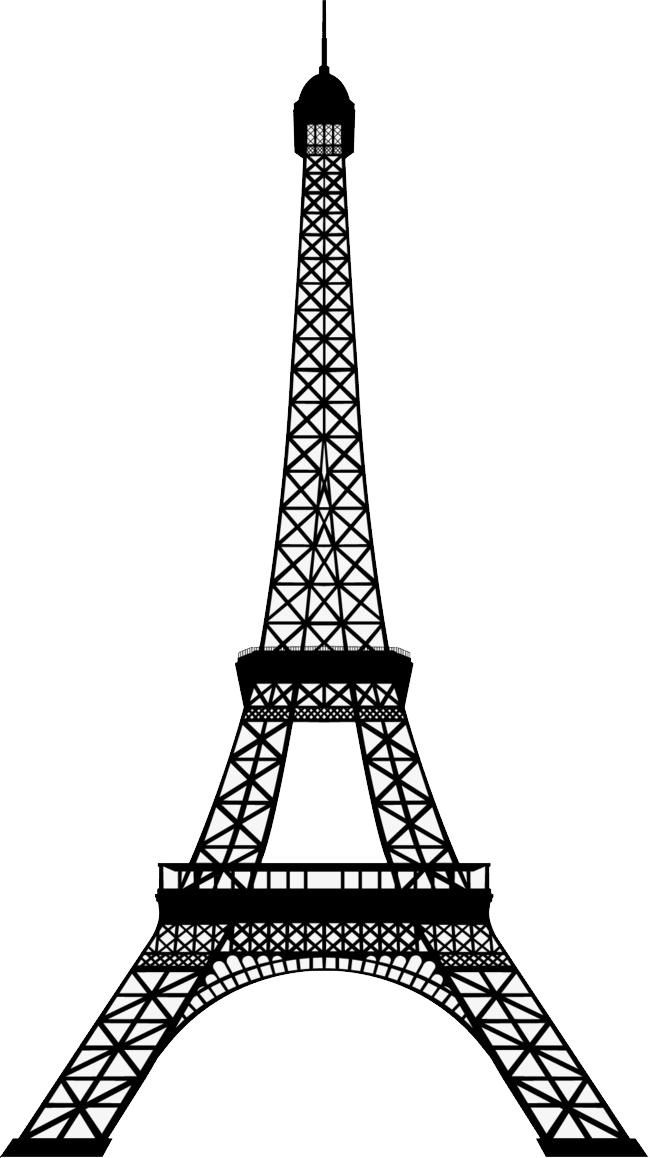 Eiffel Tower Png, Download Png Image With Transparent - Eiffel Tower Vector Png (650x1158), Png Download