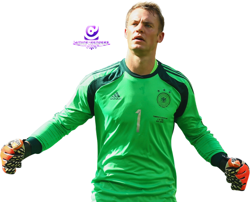 Zinedine Zidane - Manuel Neuer Germany Png (822x664), Png Download