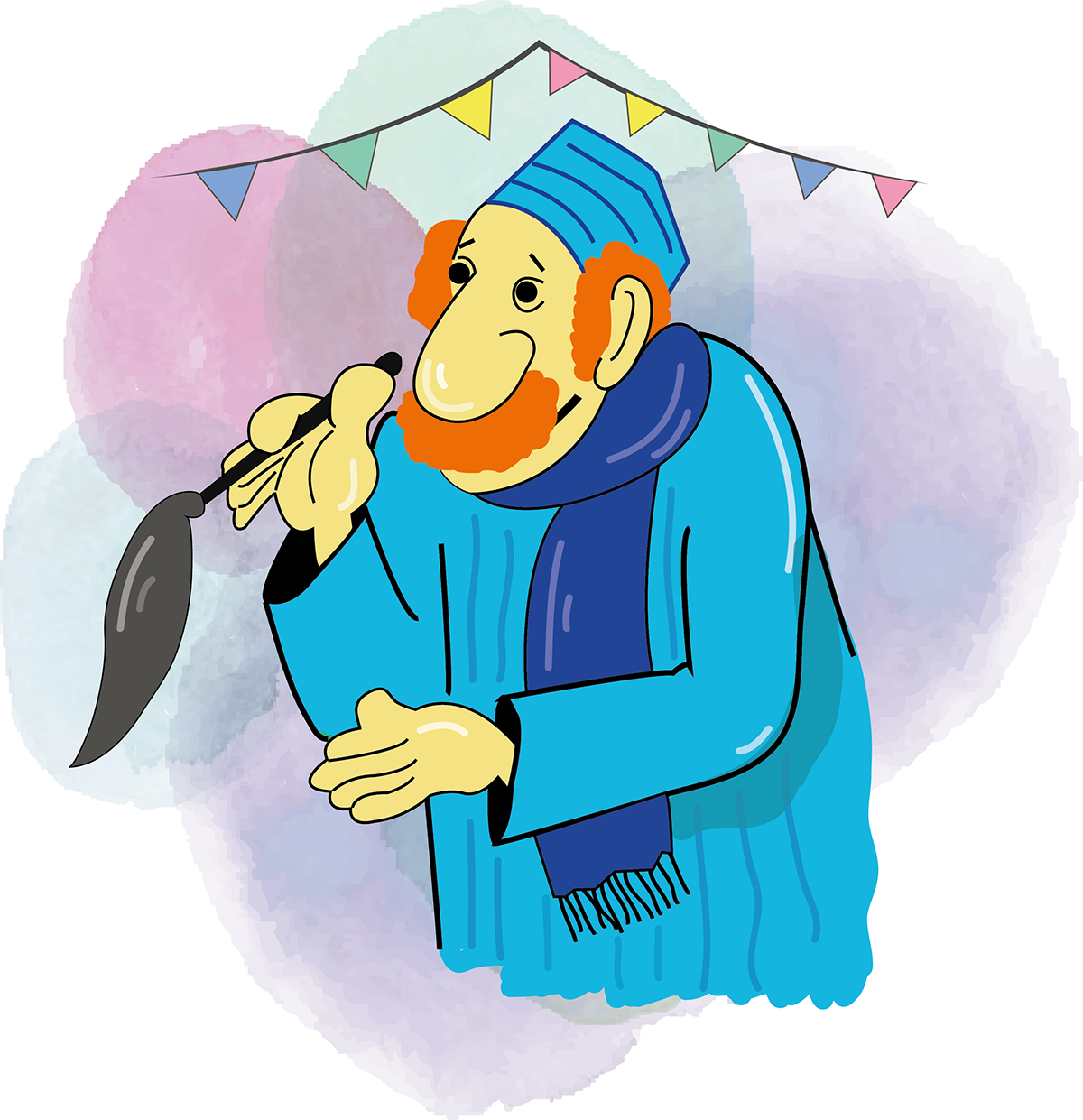 Thanks For Watching - Cartoon (1200x1241), Png Download