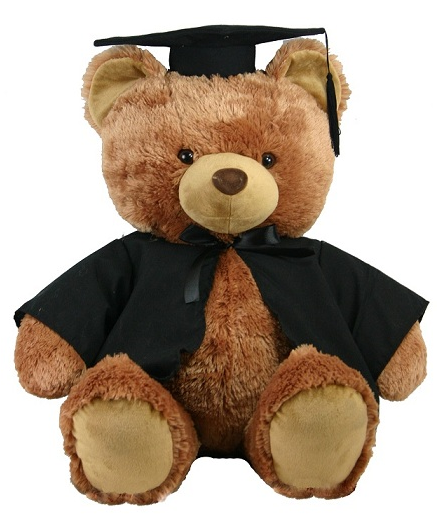 Braxton Jumbo Bear - Teddy Bear Graduation Png (550x560), Png Download