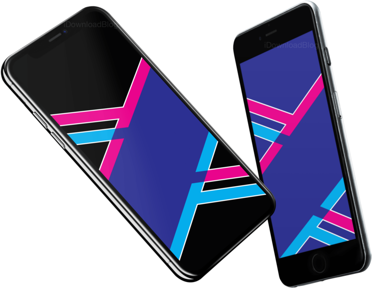 Overprint Mkbhd Logo Iphone X Plus Wallpaper 000000 - Iphone X (1000x600), Png Download