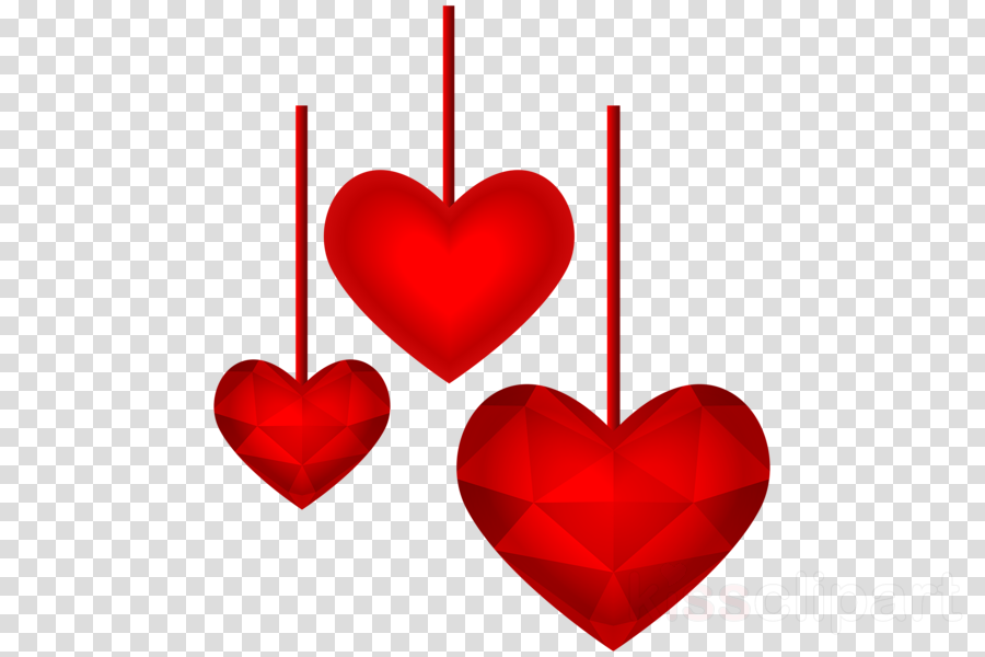 Download Hanging Hearts Png Transparent Clipart Clip - Happy Valentine Day Dear Hubby (900x600), Png Download