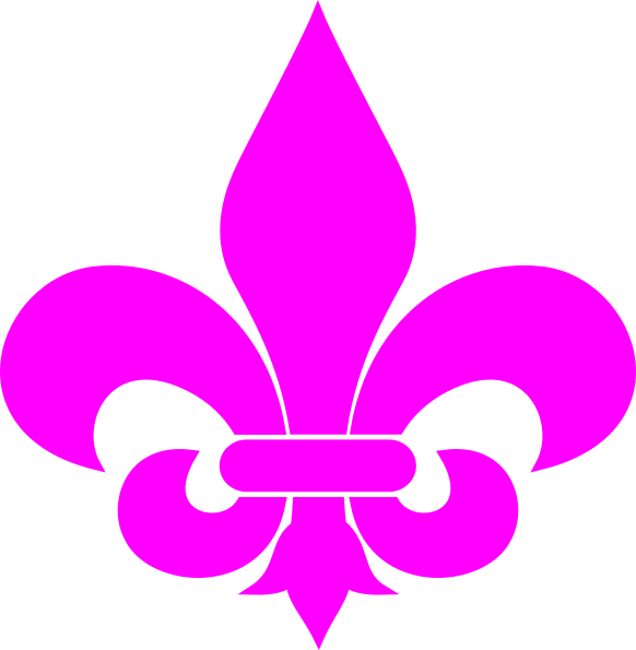 Fleur De Lis Svg (582x595), Png Download