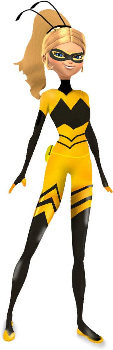 Queen Bee Png - Miraculous Chloe Queen Bee (673x1187), Png Download