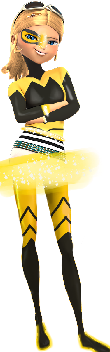 Download Miraculous Queen Bee Png Clipart Miraculous - Miraculous Ladybug Queen Bee Png (377x1200), Png Download