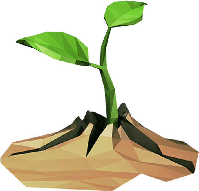 Strategic Plan 2018-2023 - Low Poly (900x900), Png Download