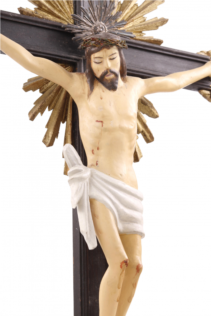 Jesus Cristo Crucificado, Séc - Christian Cross (1200x1100), Png Download