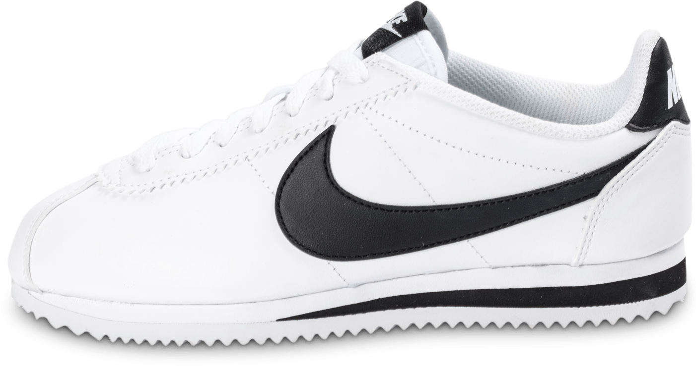 Chaussure Nike Png - Chaussure Nike Noir Et Blanche (1410x1000), Png Download