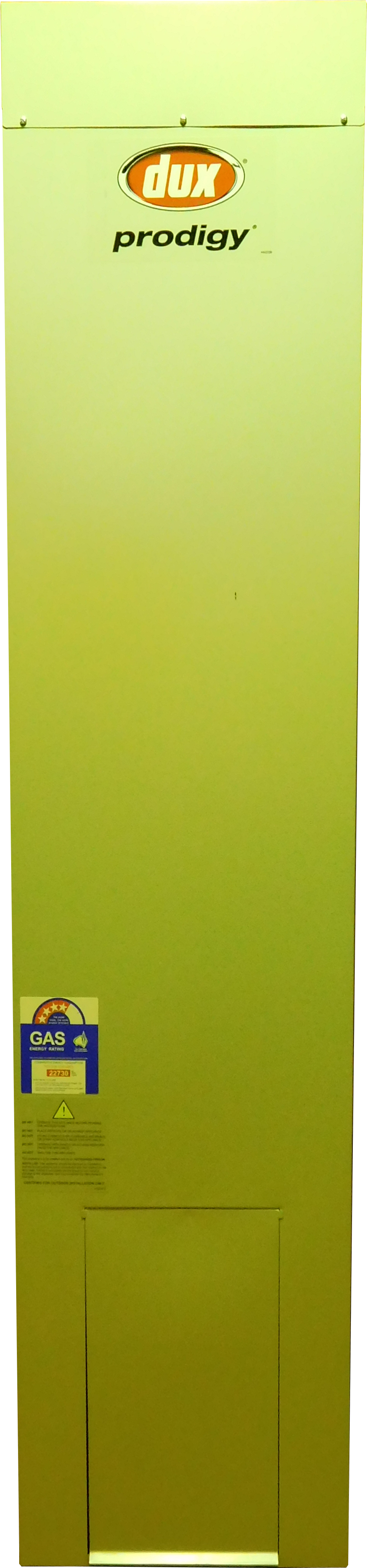 Dux Prodigy 170zb4n 170l Gas Hot Water System - Door (3456x4608), Png Download