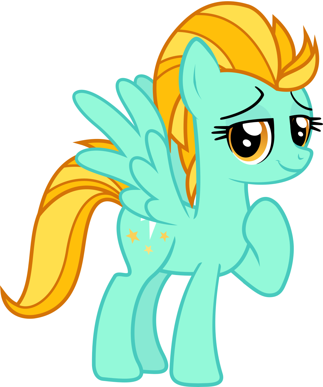 Lightningbolt, Derpibooru Exclusive, Female, Grin, - Cartoon (1126x1348), Png Download