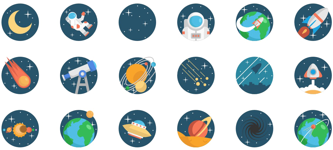 Space Png Photo - Portable Network Graphics (1200x549), Png Download
