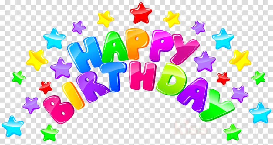 Download Happy Birthday Png Clipart Birthday Clip Art - Happy Birthday Text Png (900x480), Png Download