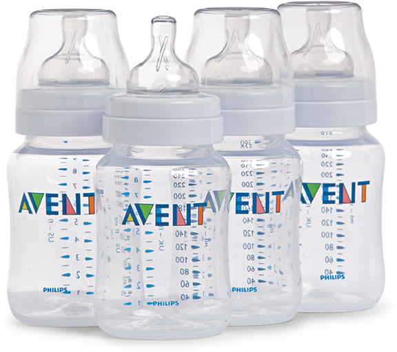 Avent Bottles - Avent (624x527), Png Download