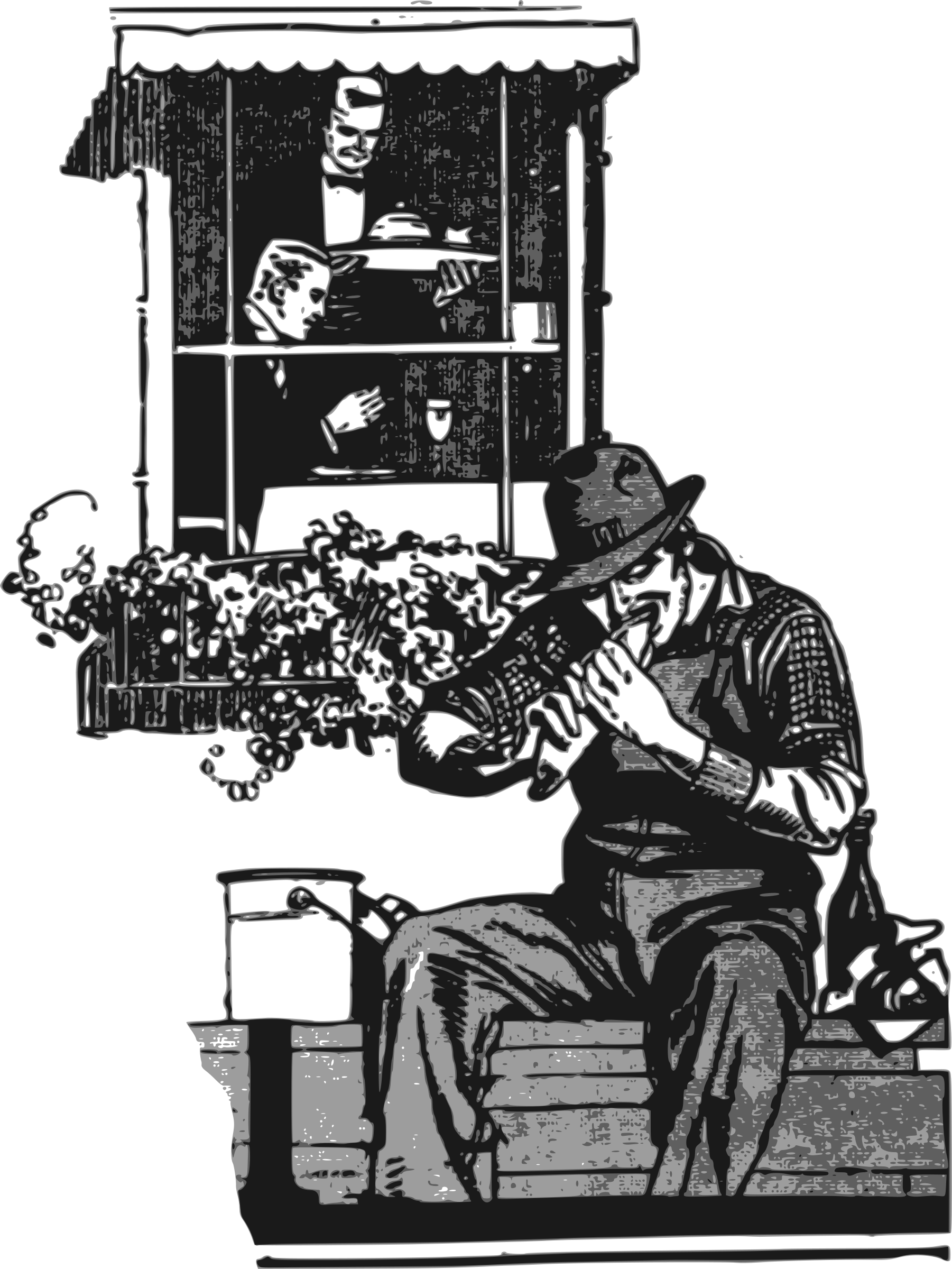 This Free Icons Png Design Of The Poor And The Rich (1801x2400), Png Download