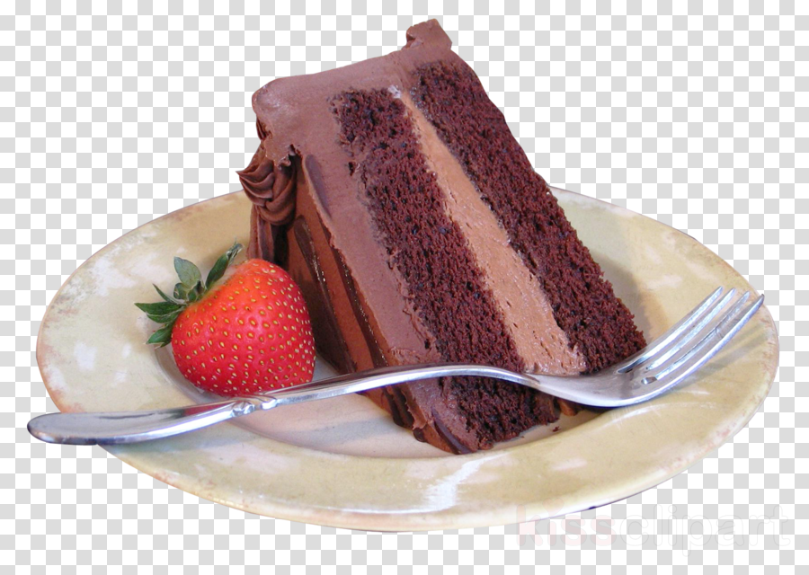 Download Slice Of Cake Png Clipart Mousse Flourless - Slice Of Cake Png (900x640), Png Download