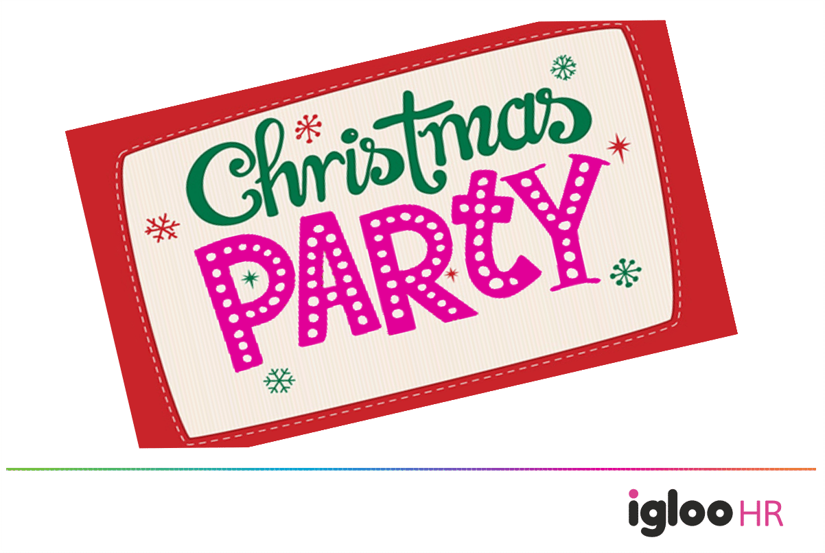 "the Christmas Party" Igloo Healthcare - Deer Vertical Personalized Holiday Invitations (1202x806), Png Download