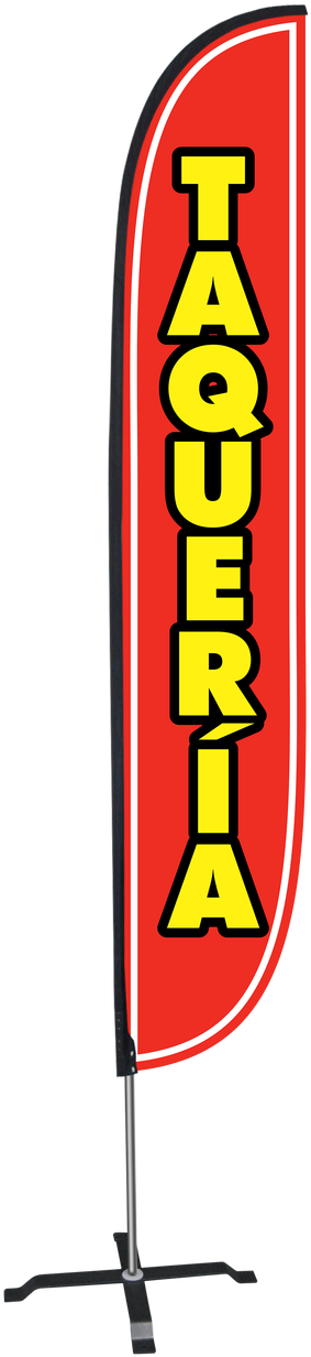 Se Habla Espanol Feather Flag Outdoor Sign Png Work - Banner (1280x1280), Png Download