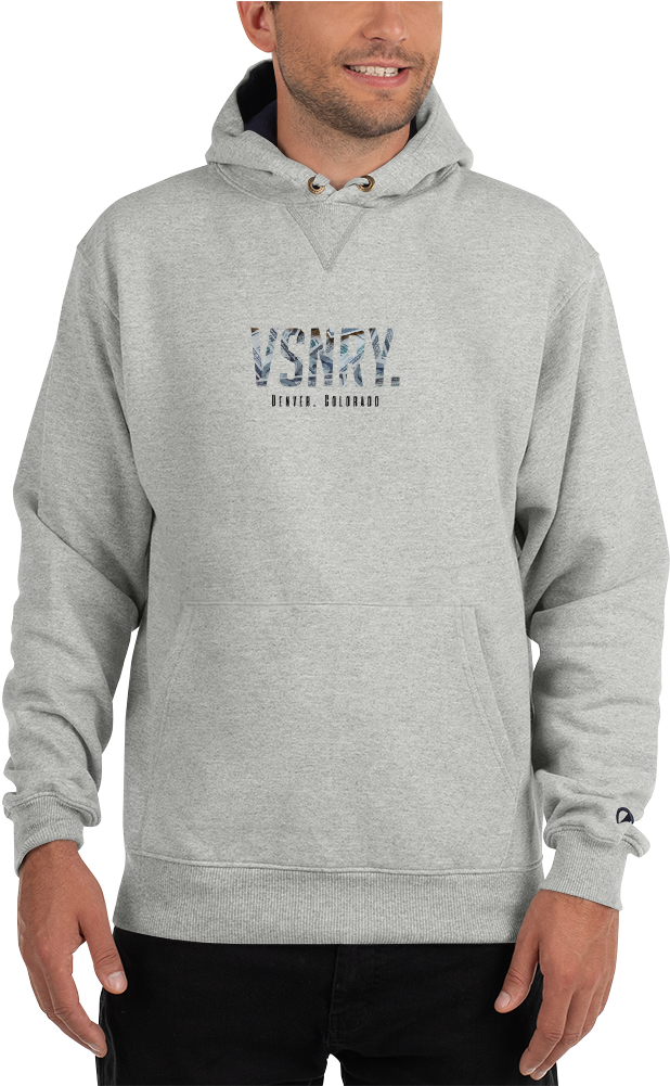 100 Dollar Bill Graphic [champion X Vsnry - Hoodie (1000x1000), Png Download