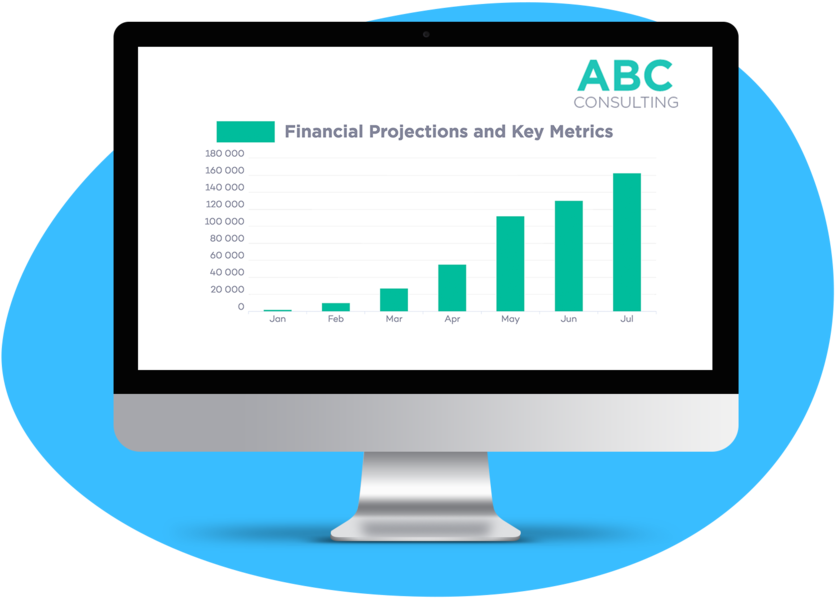 Key Metrics Slide - Portable Network Graphics (1000x641), Png Download