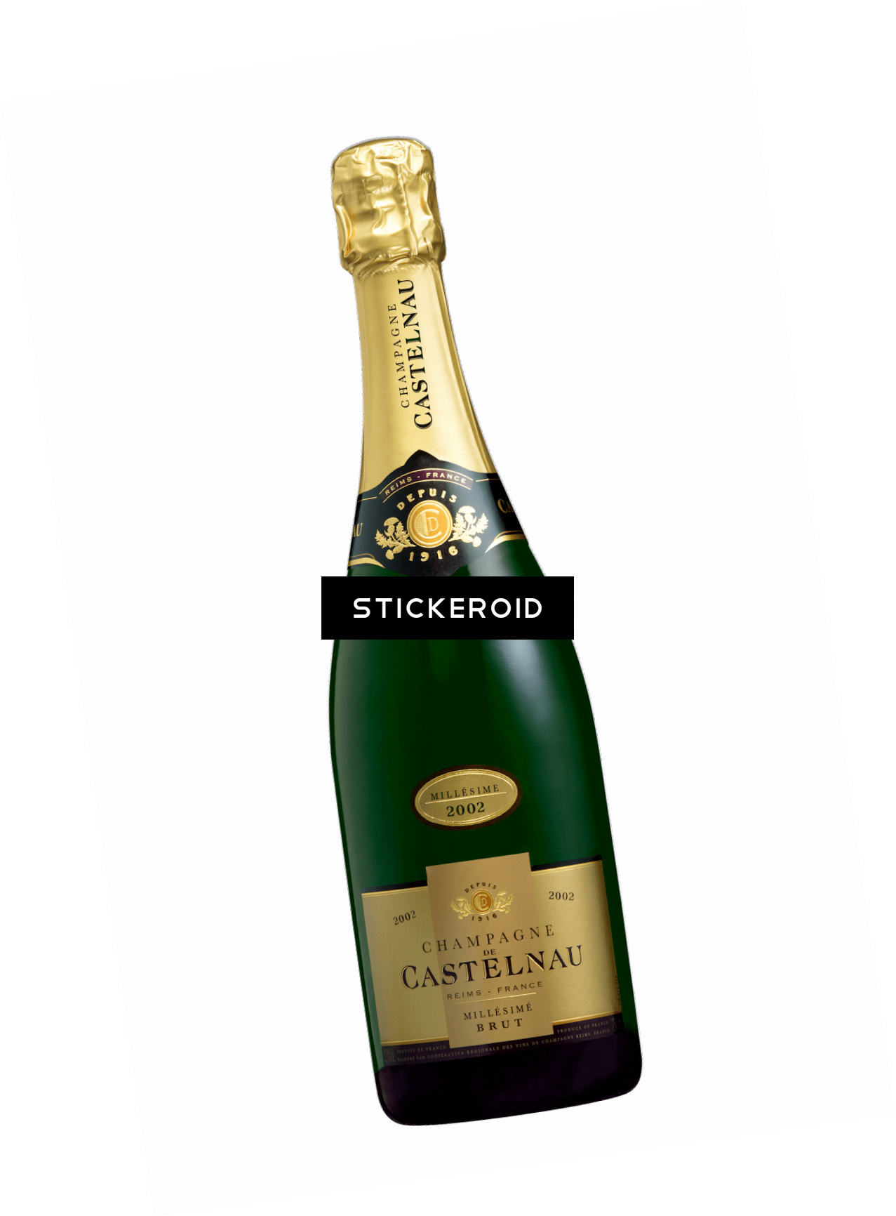 Champagne De Castelnau Brut - Champagne Reserve De Castelnau (1277x1732), Png Download
