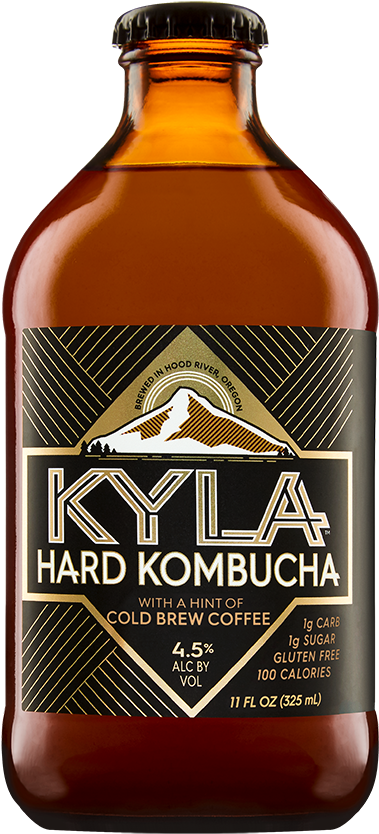 Kyla Bottle Coldbrewcoffee - Kyla Hard Kombucha Review (400x852), Png Download