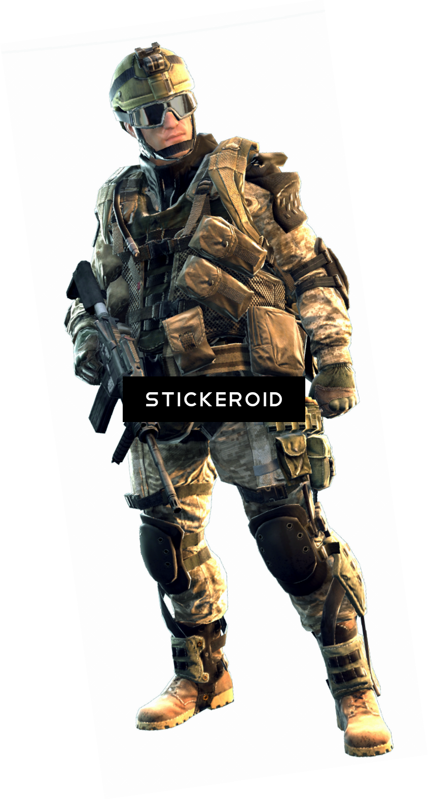 Soldier Soldiers - Modern Soldier Png (844x1575), Png Download