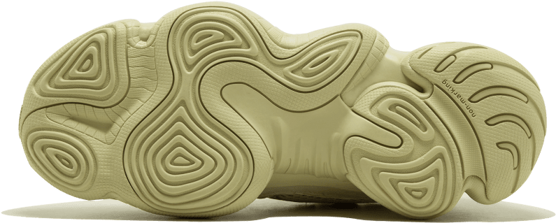 Yeezy 500 Super Moon Yellow-1 - Yeezy 500 Podeszwa (1000x600), Png Download