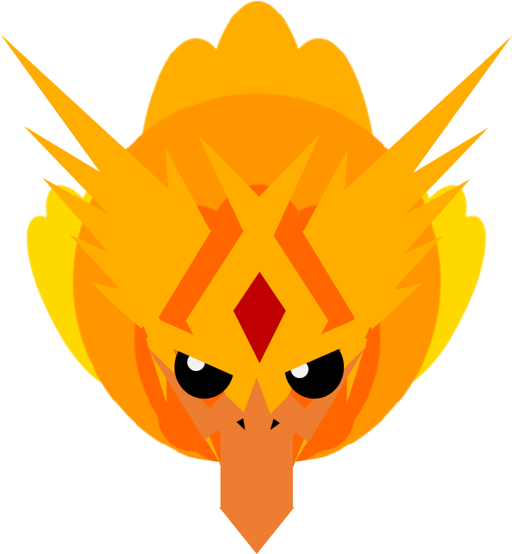 The Phoenix - Mope Io Phoenix Skin (781x781), Png Download